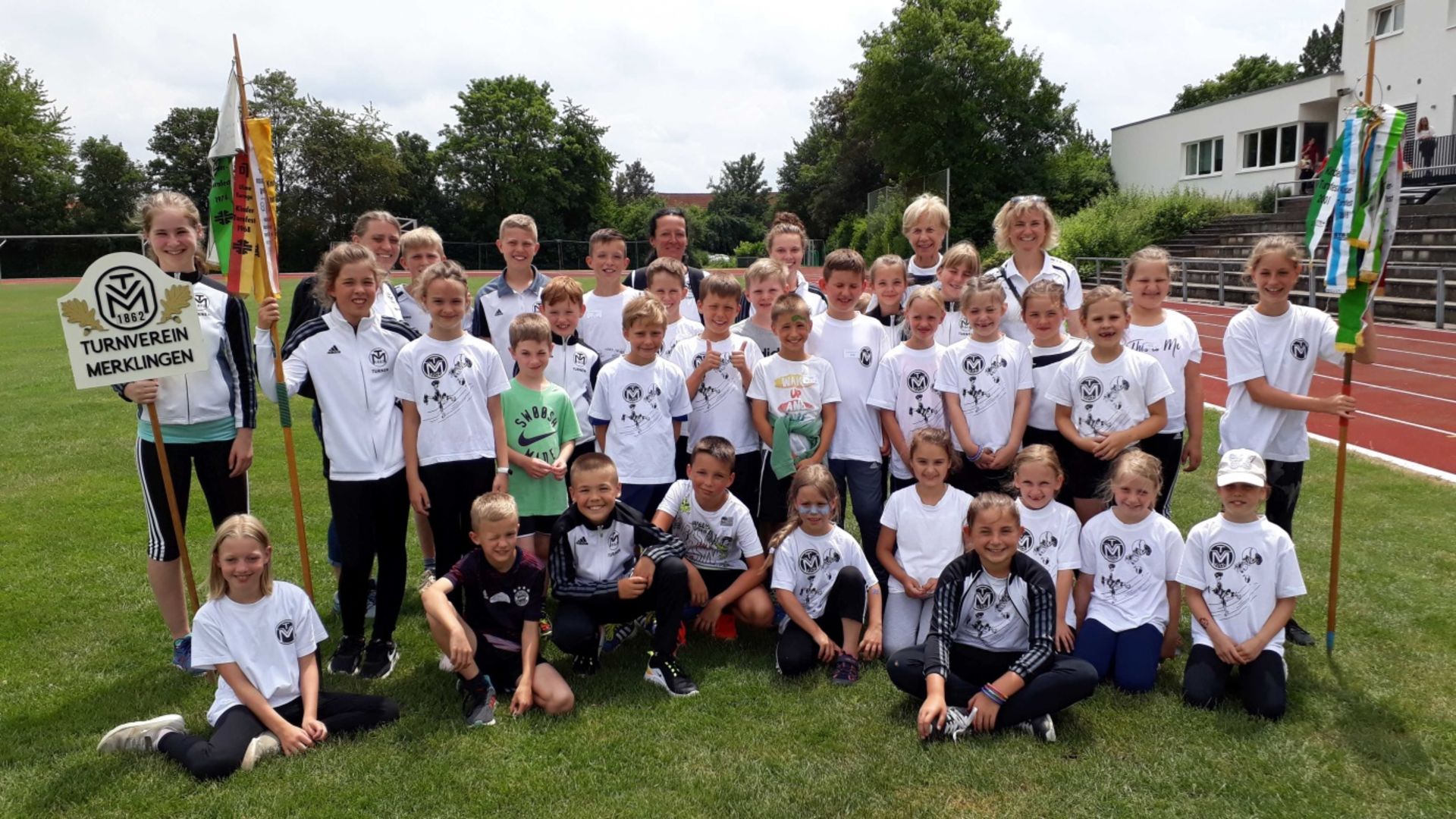 Foto 1 zum Bericht: Bezirkskinderturnfest in Dornstadt am Sonntag, 7. Juli 2019